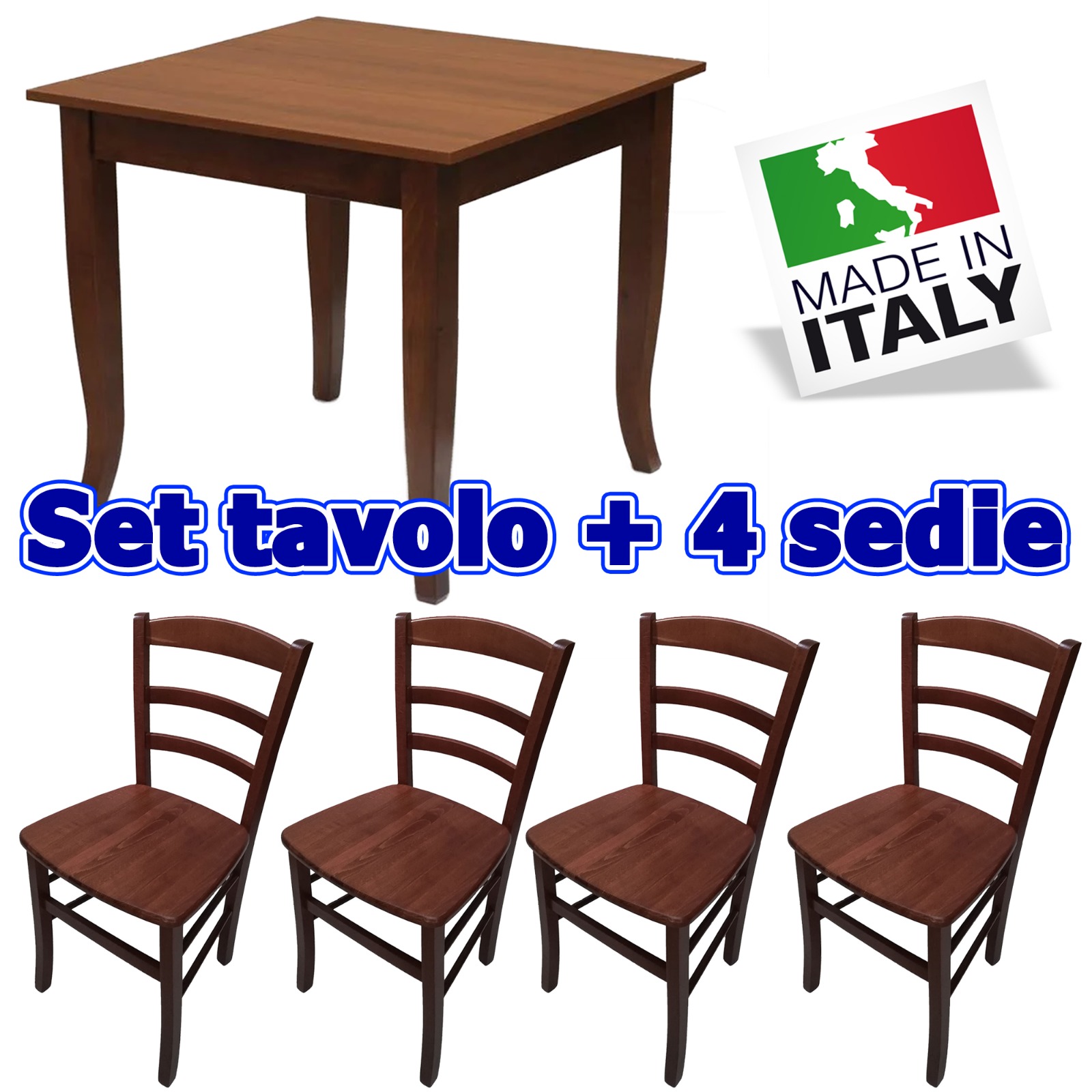 Set Di 4 Sedie Da Pranzo, Sedie per Cucina 4 Pezzi, Sedie Moderne